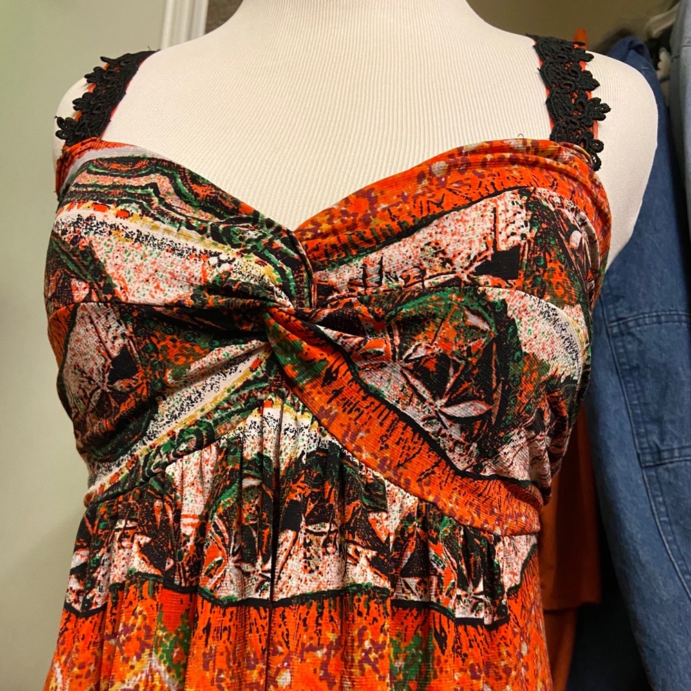 Orange Dress